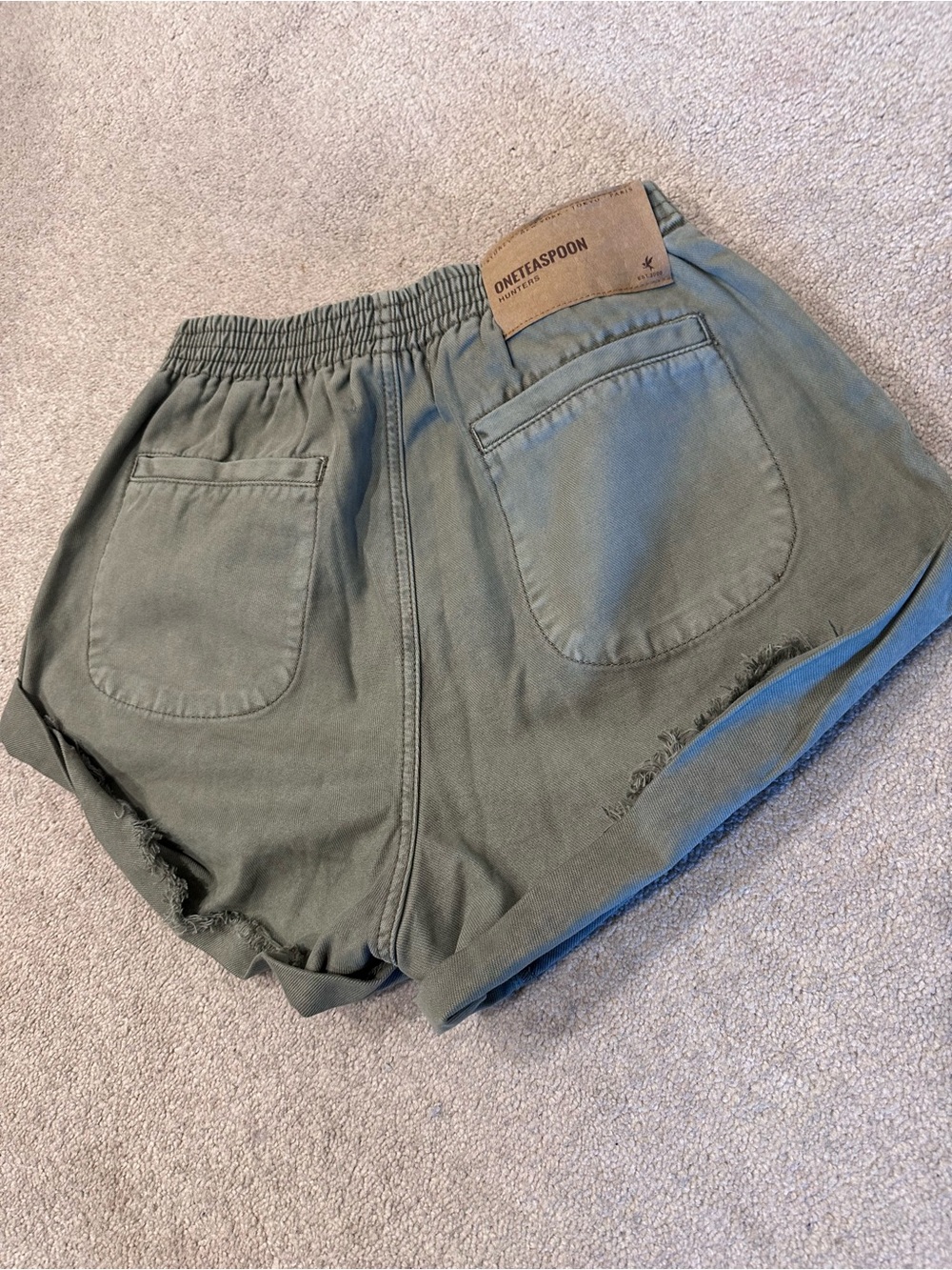One Teaspoon Hunters Elastic Relaxed Short
